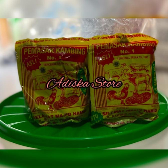 

Bumbu Masak Pemasak Kambing Selamat Majid Hamid 40 gr