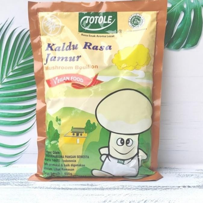 

Terbaru TOTOLE Kaldu Jamur 400gr (Halal) Vegetarian