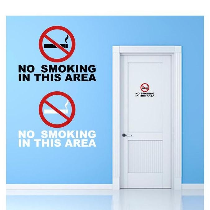 

SALE! STICKER NO SMOKING / VAPING IN THIS AREA