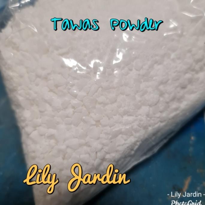 Produk Unggulan] Tawas Powder / Bubuk / Aluminium Sulfate - 1 Kg