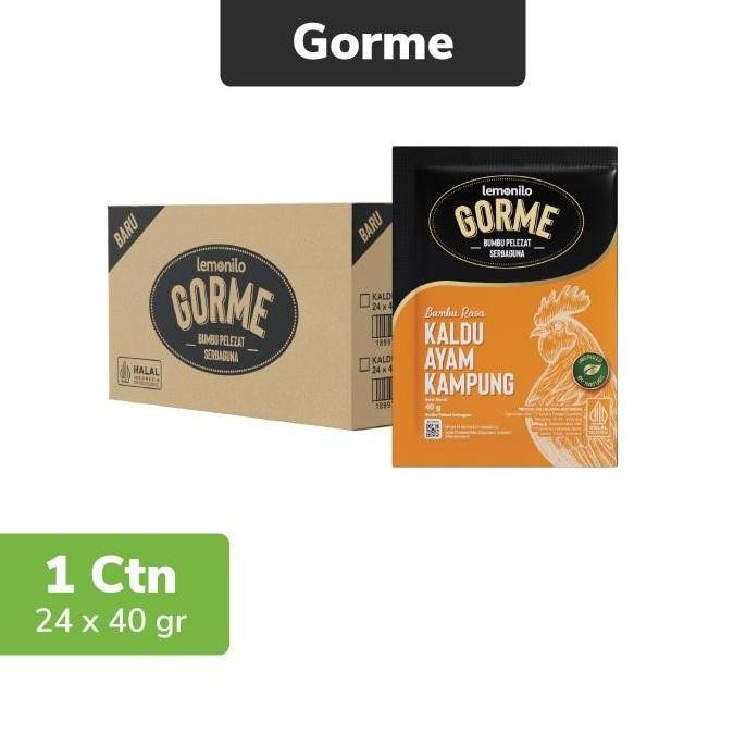 

Terbaru 24 Pcs Lemonilo Gorme Bumbu Pelezat Rasa Kaldu Ayam Kampung 40g