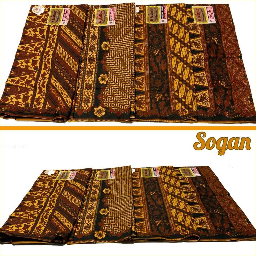 Kain Sarung Batik H Santoso A Halus Bagus Kwalitas Istimewa High Grade