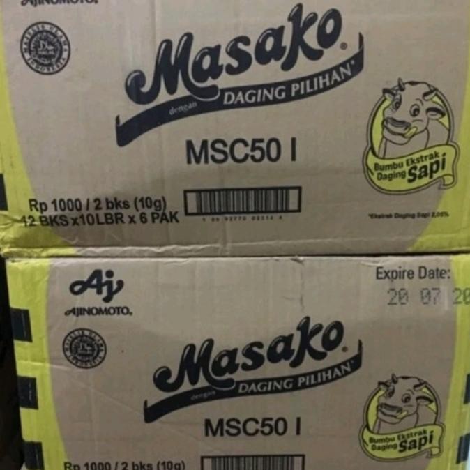 

Terbaru Masako Bumbu Penyedap Rasa 8,5 Gram (1 Dus = 720 Sachet)