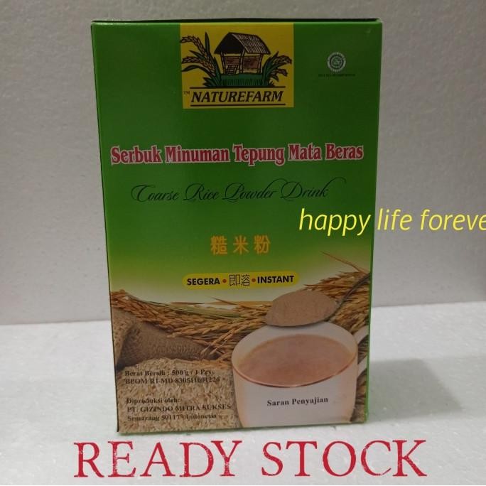 

Terlaris Tepung Mata Beras Naturefarm 500 Gram