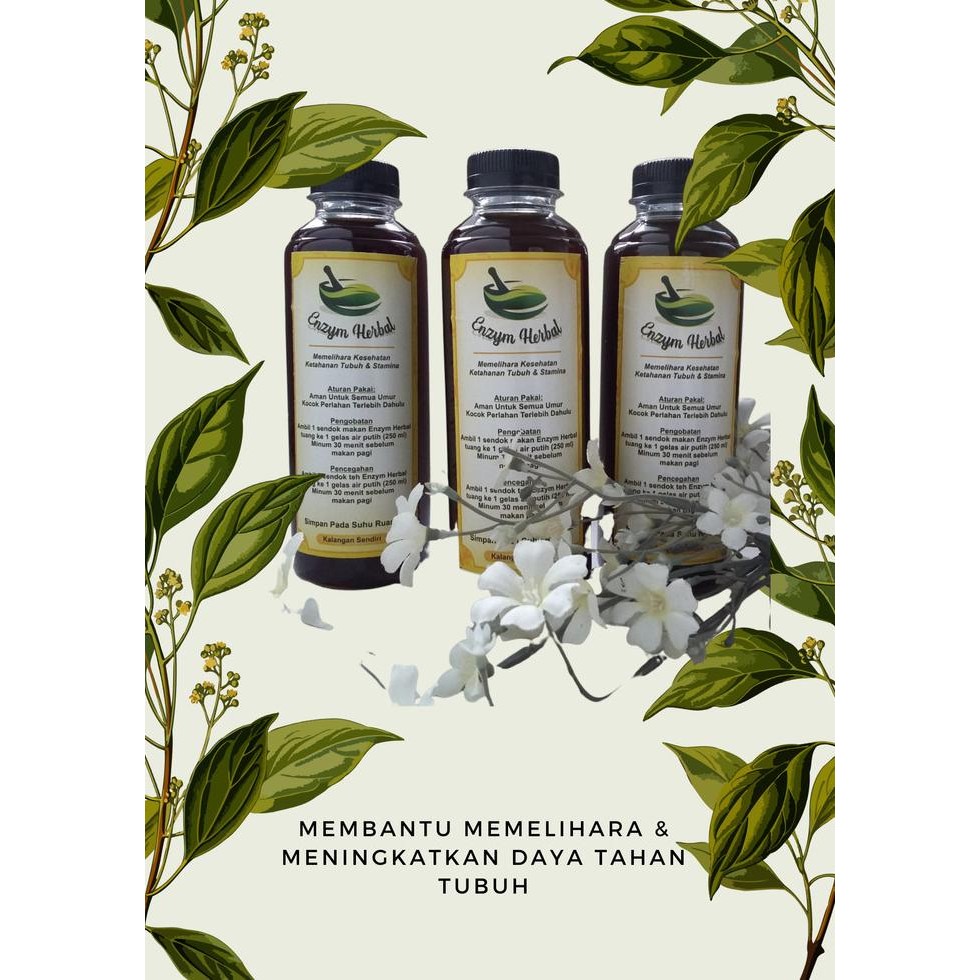 

Terlaris Enzyme Herbal Ekstraksi Saripati Dari 80 Jenis Tanaman