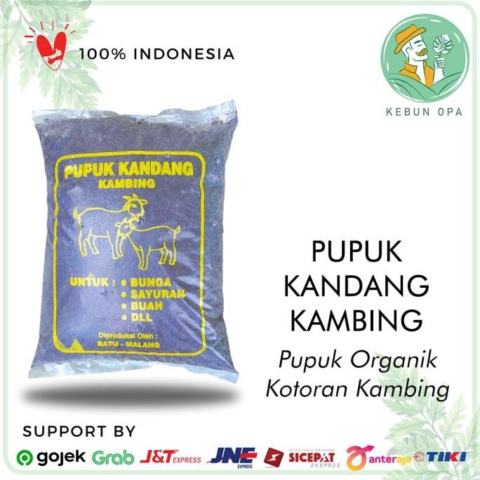 

Terlaris Pupuk Kandang Kambing / Pupuk Organik Kotoran Kambing Kemasan Plastik