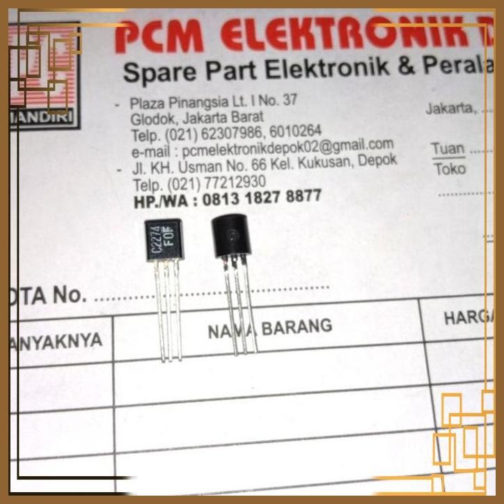 

[PCM] C2274 2SC2274 2SC 2274 2 SC TR TRANSISTOR TO92 TO-92