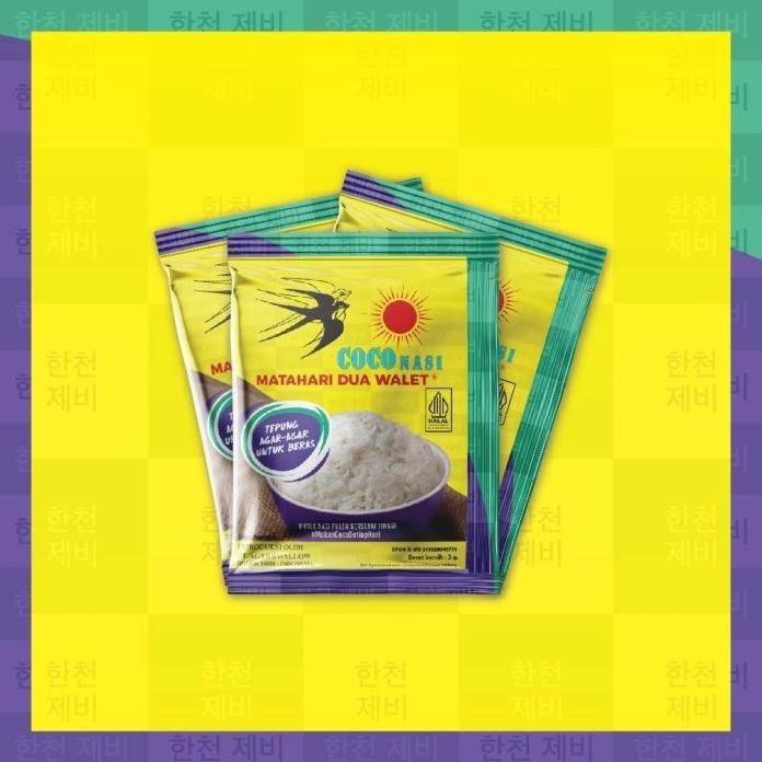 

Terlaris Tepung Agar-Agar Coco Matahari Dua Walet Untuk Beras Dan Nasi. Untuk