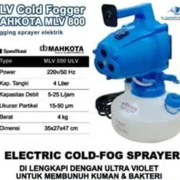 Ulv Cold Fogger Mahkota Mlv 800 Disinfenctant Indoor New Stok