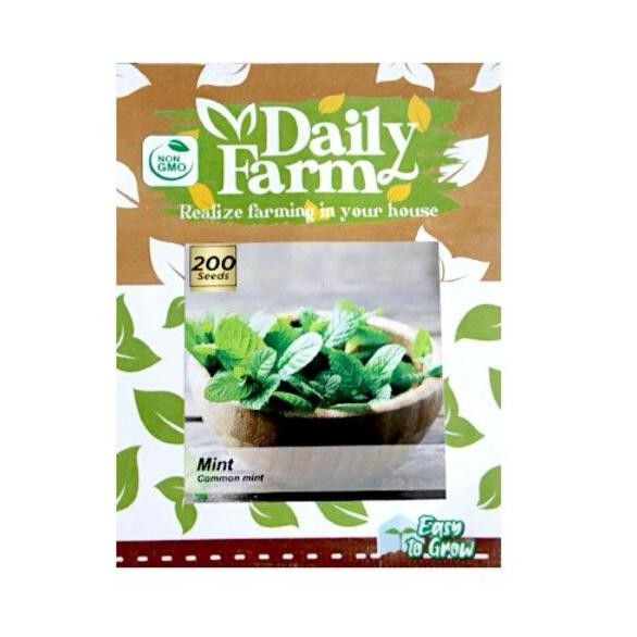

Terlaris Benih Bibit Common Mint 200 Biji Tanaman Herb Herba Herbal Daily Farm