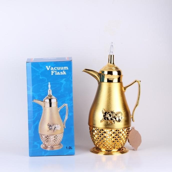 Teko Arab 1 Liter Vacuum Flask / Termos Arab Air Zamzam