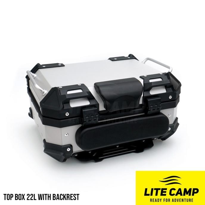 New Top Box Motor Alumunium Pannier 22L - Box Motor