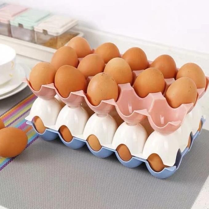 

Terlaris Tempat Penyimpanan Telor Isi 15 Lubang Tempat Penyimpanan Plastik