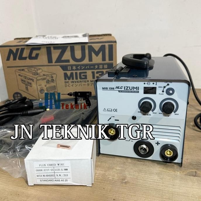 Izumi Mig 138 Mesin Las Izumi Mig 120A Travo Las Inverter Izumi Mig 138 Gasless New Stok