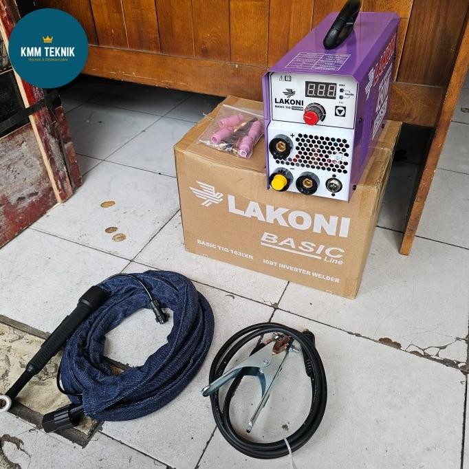 Mesin Las Argon Stainless Lakoni Tig 160A Basic Tig 163 Travo Las Stainless Sterl Tig 160Ampere Tig 