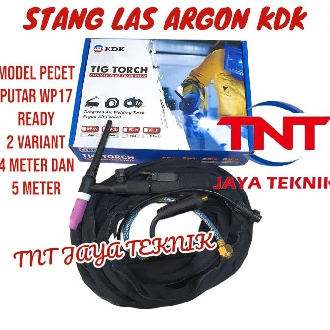Stang Las Argon Wp 17 / Tig Torch Stang Las Argon Wp17/ Stang Argon Tig Wp17 Putar Pencet New Stok
