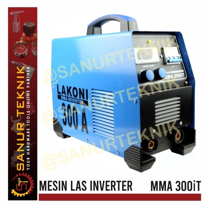 Lakoni Mma300It Mma 300 It Mesin Las Inverter Igbt 3Ph 3 Phase New Stok