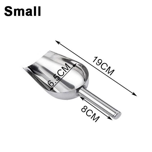 

Terlaris Sekop Es Batu Stainless Skop Serokan Beras Tepung Ice Scoop