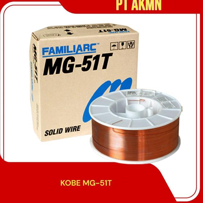 Kawat Las Kobe Mg 51T | Aws Er70S-6 | 0,8 1,0 1,2 1,6 Mm | Pack 20Kg New Stok