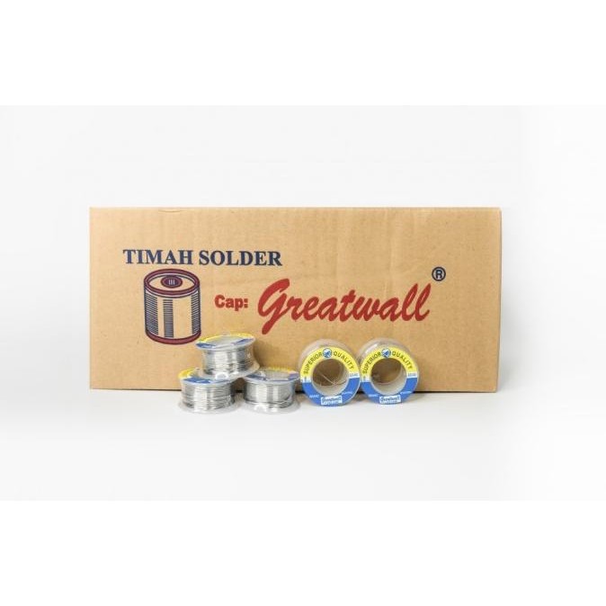 Timah Solder Greatwall Roll Kecil New Stok