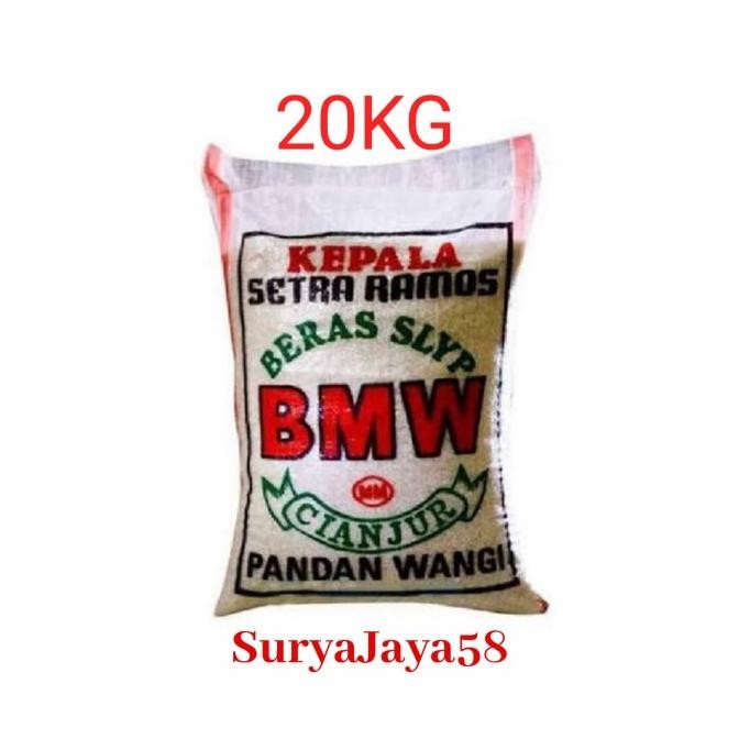 

Beras Bmw 20Kg |Bmw Pandan Wangi Murah Se Toped| Pulen |Promo