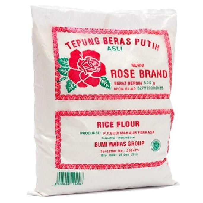 

Terlaris Tepung Beras Rose Brand 500Gr