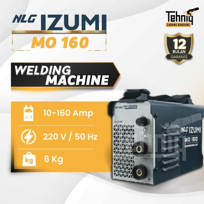 Izumi Mo 160 Mesin Las 900 Watt Trafo - Travo Las Listrik Inverter Las New Stok