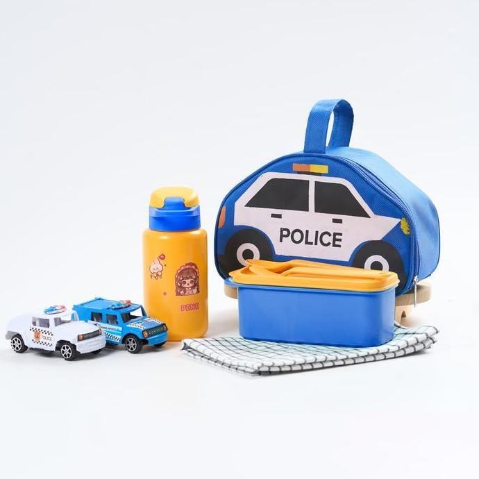 

[Bts] Moderno Police Set Of 4 Pcs (Back To School) Asli