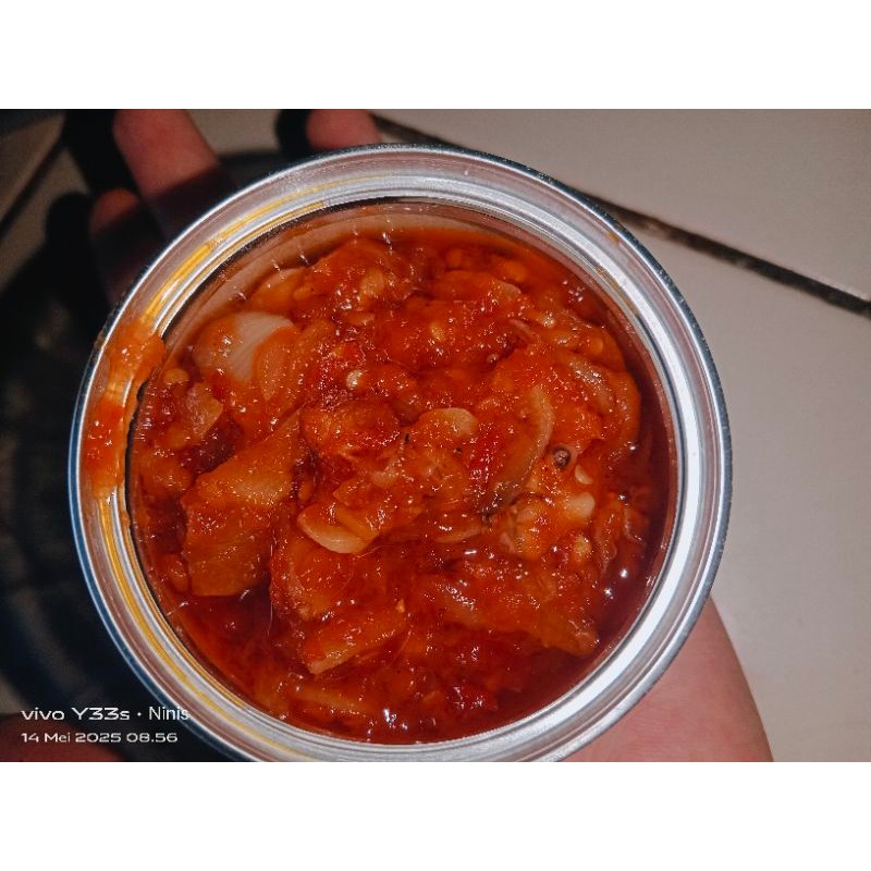

sambal baby cumi ekonomis, enak lezat sedap
