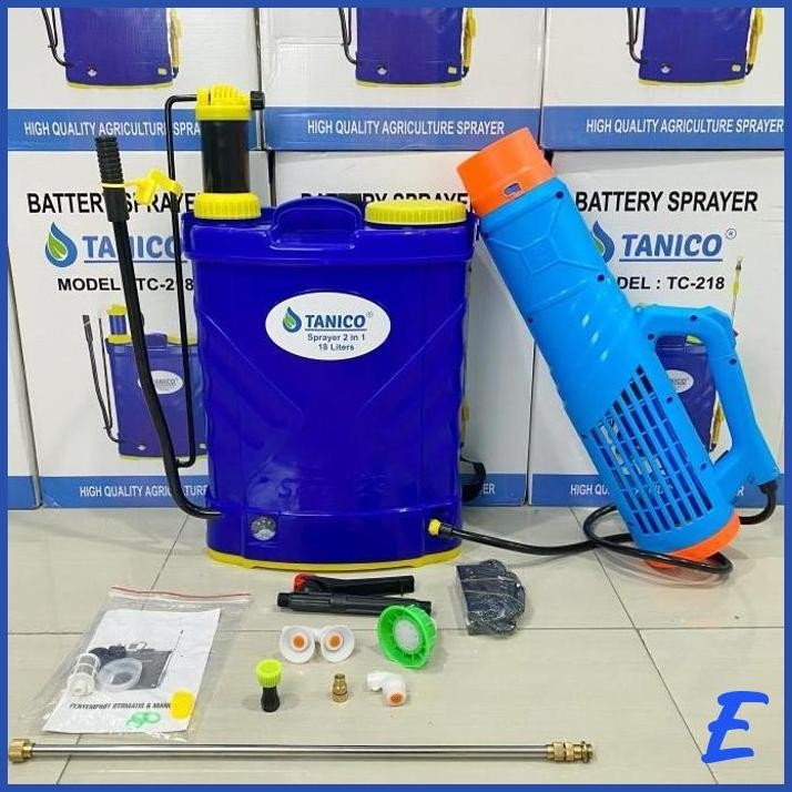 | SPT | SPRAYER TANICO 18 LITER ELEKTRIK MANUAL 2IN1 + GUN BOOSTER BLOWER EMBU
