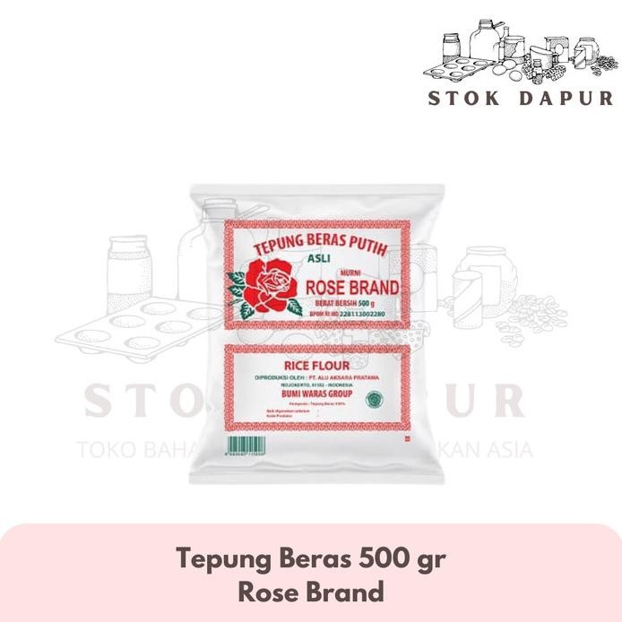 

Terlaris Tepung Beras Rosebrand 500 Gr