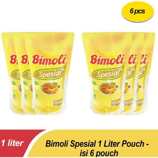 

EXP LAMA BIMOLI SPESIAL 1 LITER POUCH - ISI 6 POUCH