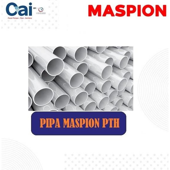 $$$$] GROSIR - PIPA AIR PVC - MASPION - 1/2 INCH - AW PUTIH