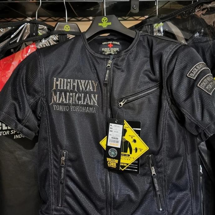 * Yellow Corn Jacket Ymt 003 Black Gunmental /