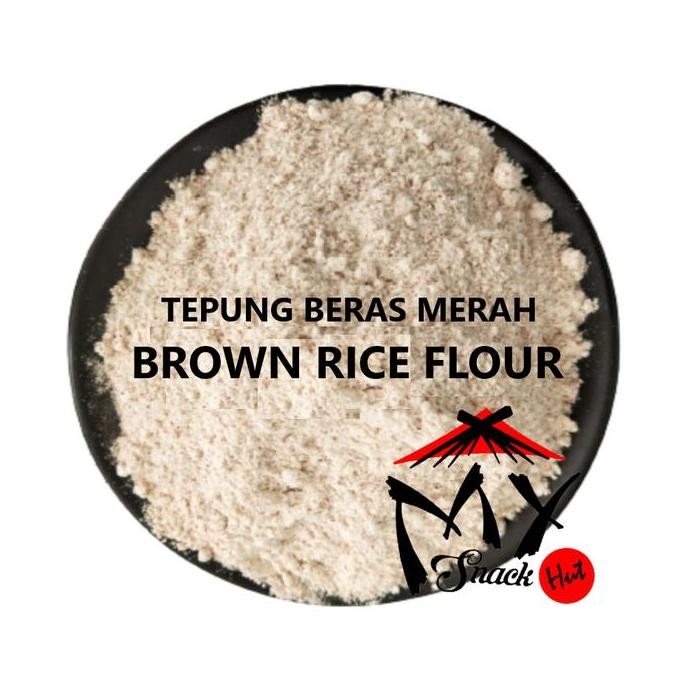 

Terlaris Tepung Beras Merah 100Gr - Bubuk Red Rice Abang Mpasi Organik Murni Organic Red Rice Meal Flour Powder