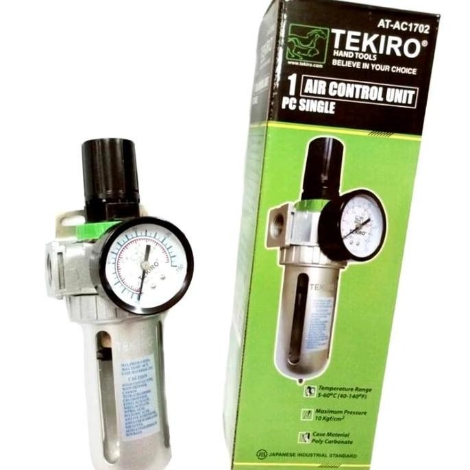 TEKIRO Air control unit / Air filter regulator / Saringan Udara 1/2" Air Filter Regulator / Filter u