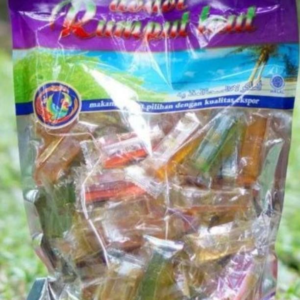 

Injo Jelly Candy Dodol Rumput Laut 800Gram Phoeni Viral Dodol Lombo