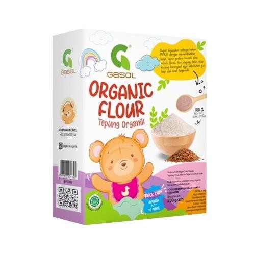 

Terlaris Gasol Tepung Beras Merah 200Gr