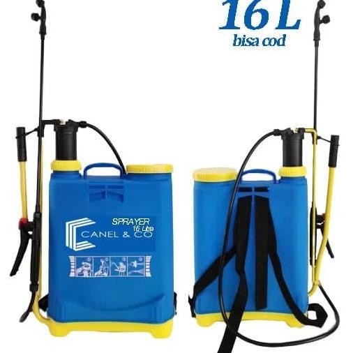 

Terlaris Canel & Co Tangki Sprayer Manual 16 Liter Alat Semprotan Hama Padi