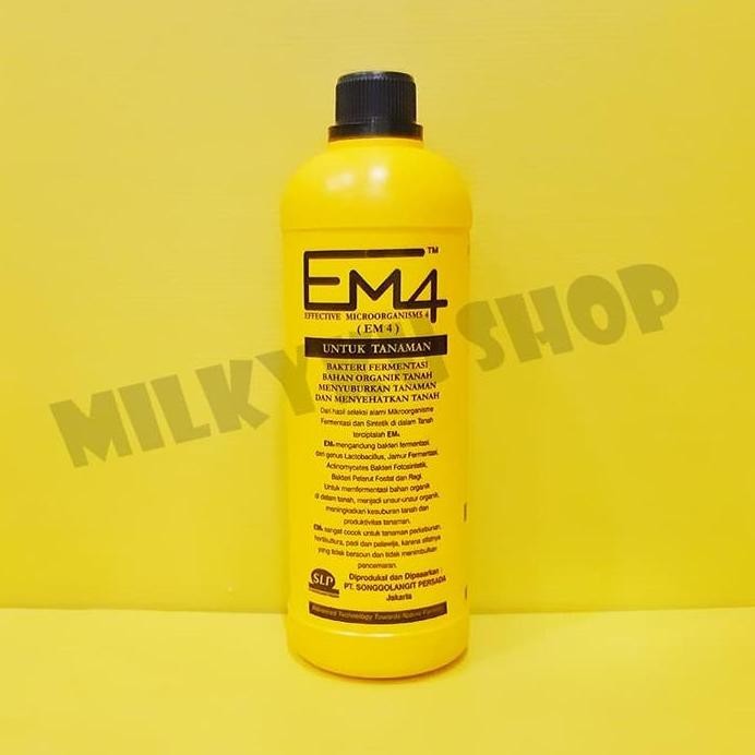 

Terlaris Em4 Mikro Organisme Pertanian Pupuk Organik Cair Tanaman 1 Liter