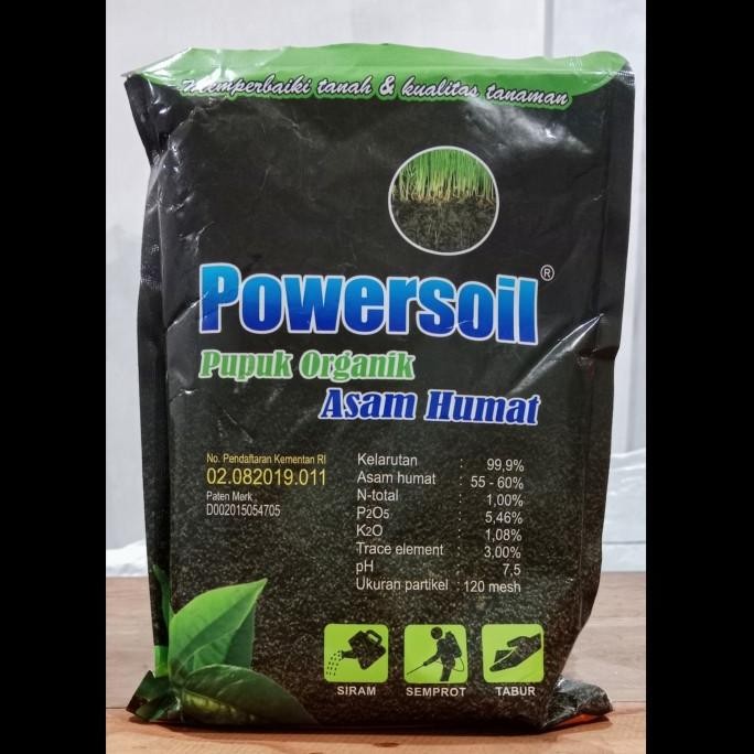 

Terlaris Pupuk Organik Asam Humat Powersoil Kemasan 1 Kg
