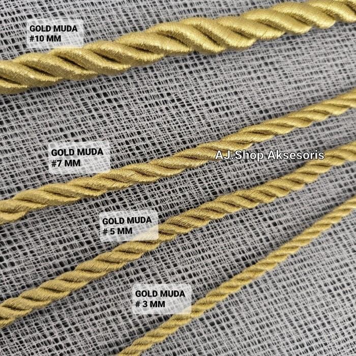 

Tali Kur Tambang Emas 3 Mm / Per Pack Isi 90 Meter Original Dan Terpercaya