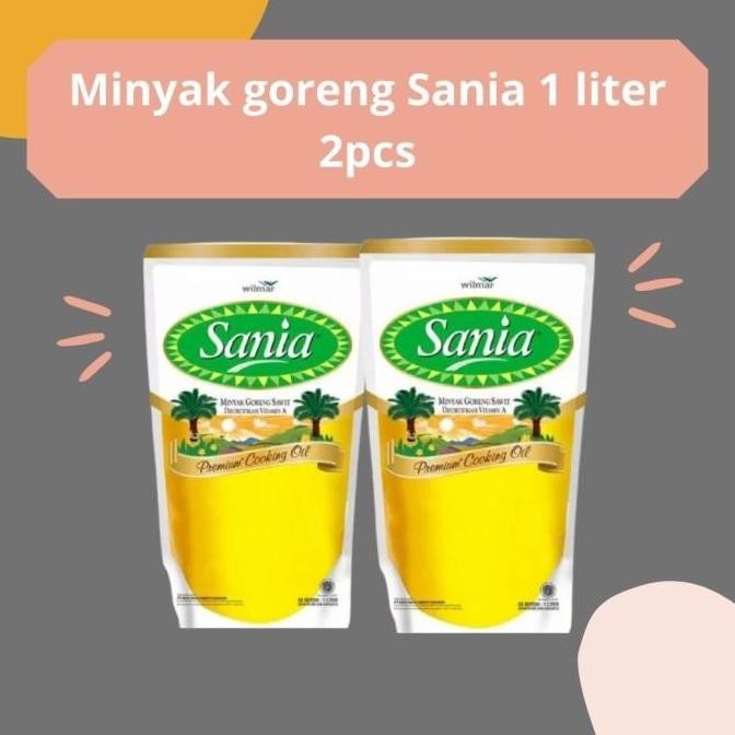 

EXP LAMA PAKET 2 PCS MINYAK GORENG SANIA 1 LITER