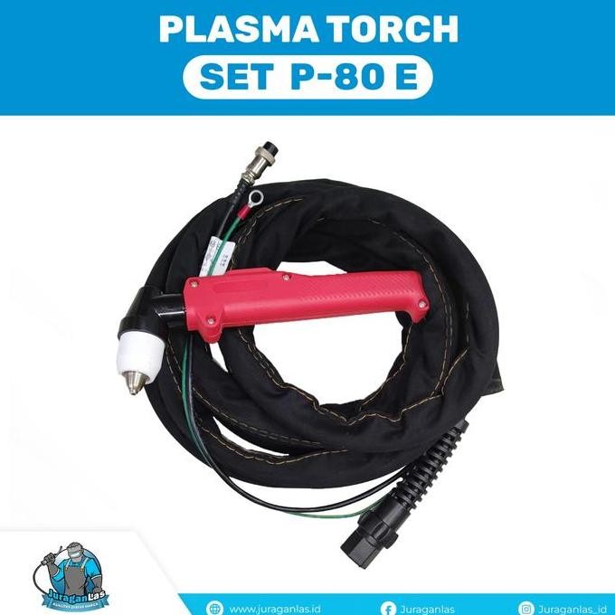 Stang Plasma Torch P-80 Plasma Cutting Mesin Las Plasma Cutting 80A New Stok