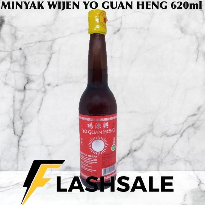 

EXP LAMA MINYAK WIJEN YO GUAN HENG 620 ML SESAME OIL YO GUANG HENG 620ML