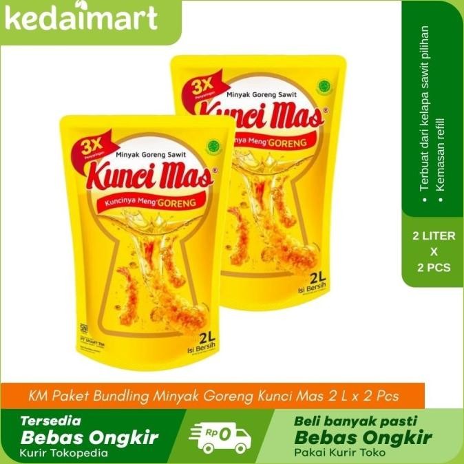 

EXP LAMA KM PAKET BUNDLING MINYAK GORENG KUNCI MAS 2 L X 2 PCS