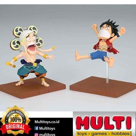 ONE PIECE WCF LOG MONKEY D LUFFY & ENEL 89838