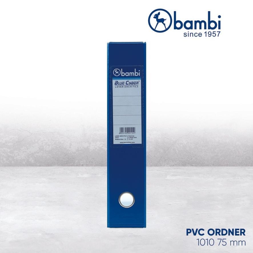 

gjk-25 At43 ORDNER BAMBI LEVER ARCH FOLIO FC F4-1010 FILLING ARSIP DOKUMEN INVOICE Viral Terlaris