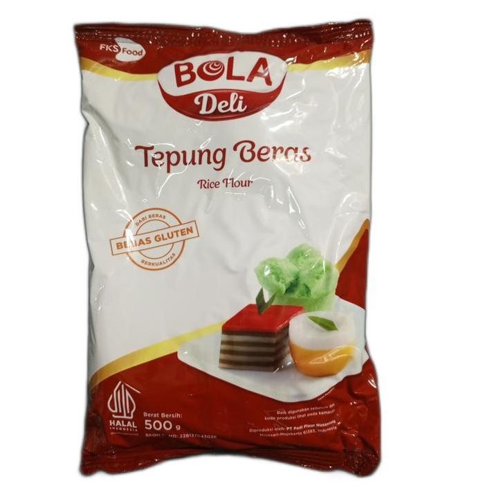 

Terlaris Tepung Beras Merek Bola 500Gram