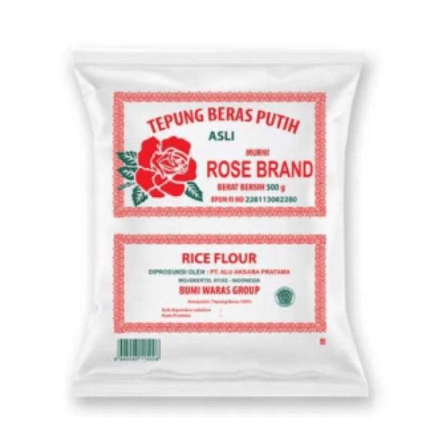

Terlaris Tepung Beras Rose Brand 500G Grosir